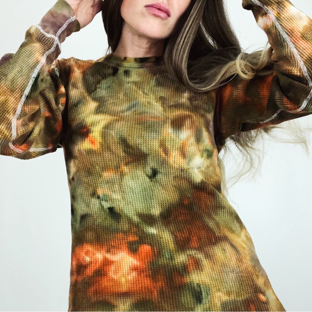 Vintage Hand-Dyed Thermal | Size L
